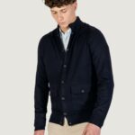 Cardigan YOS giacca lupo c/bottoni Blu - Foto 1