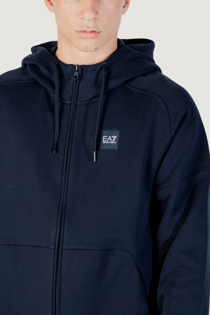 Tuta EA7 Blu – Bianco