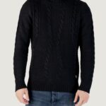 Dolcevita Gianni Lupo m. collo alto Nero - Foto 1