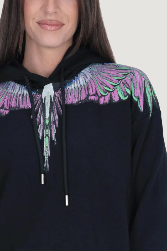 Felpa con cappuccio COUNTY OF MILAN  Nero