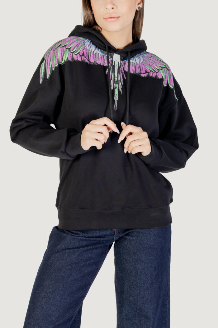 Felpa con cappuccio COUNTY OF MILAN  Nero