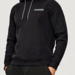 Felpa con cappuccio Napapijri b-back graphic h Nero - Foto 1