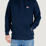 Felpa con cappuccio Tommy Hilfiger Jeans tjm reg badge Blue scuro - Foto 1