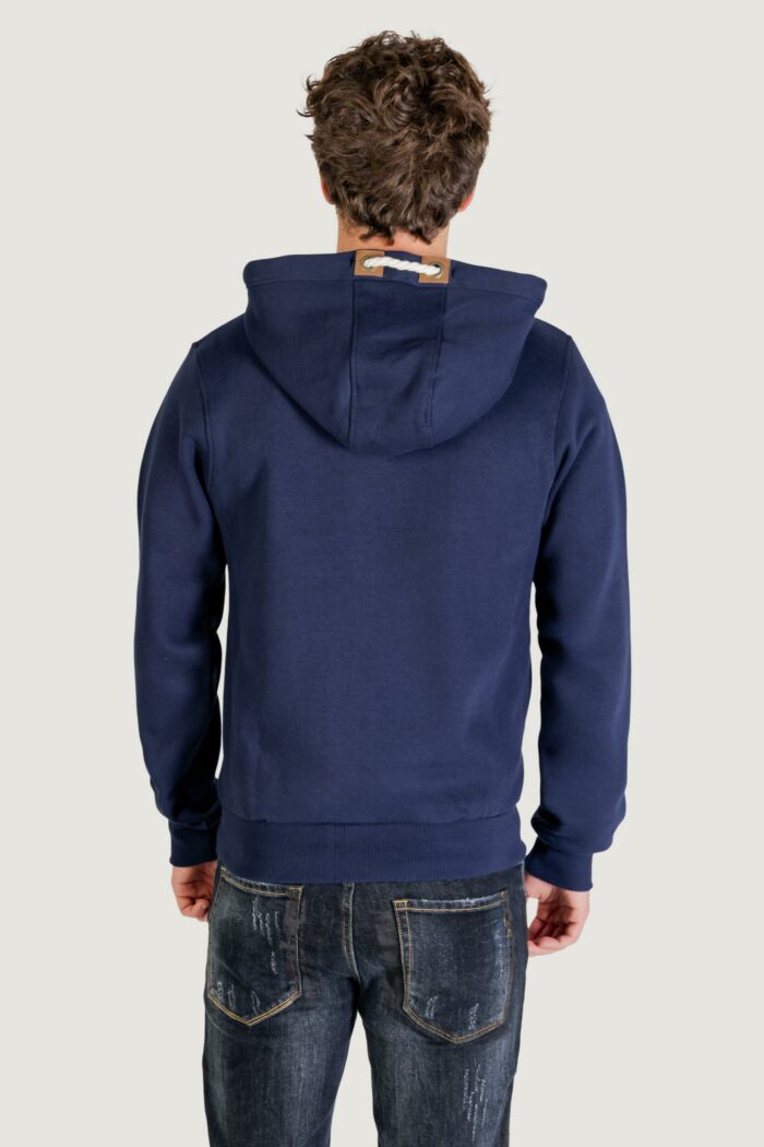 Felpa con cappuccio YOS Blu