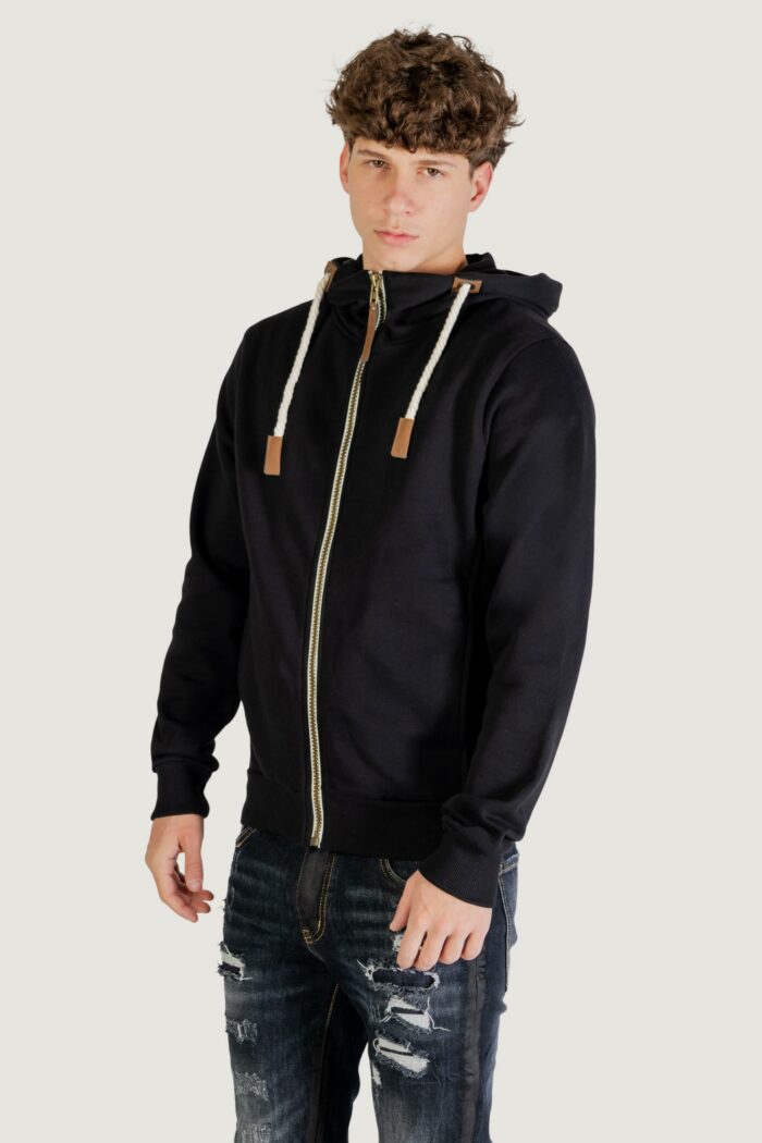 Felpa con cappuccio YOS  Nero