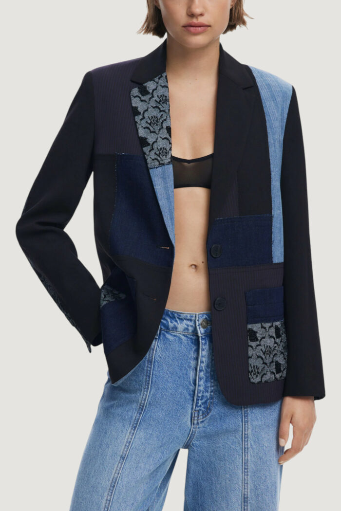 Giacca Desigual chaq_textures Nero