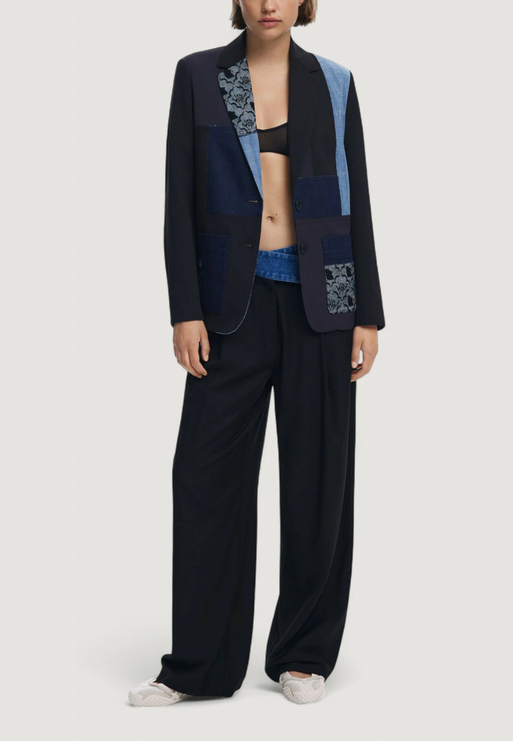 Giacca Desigual chaq_textures Nero - Foto 2