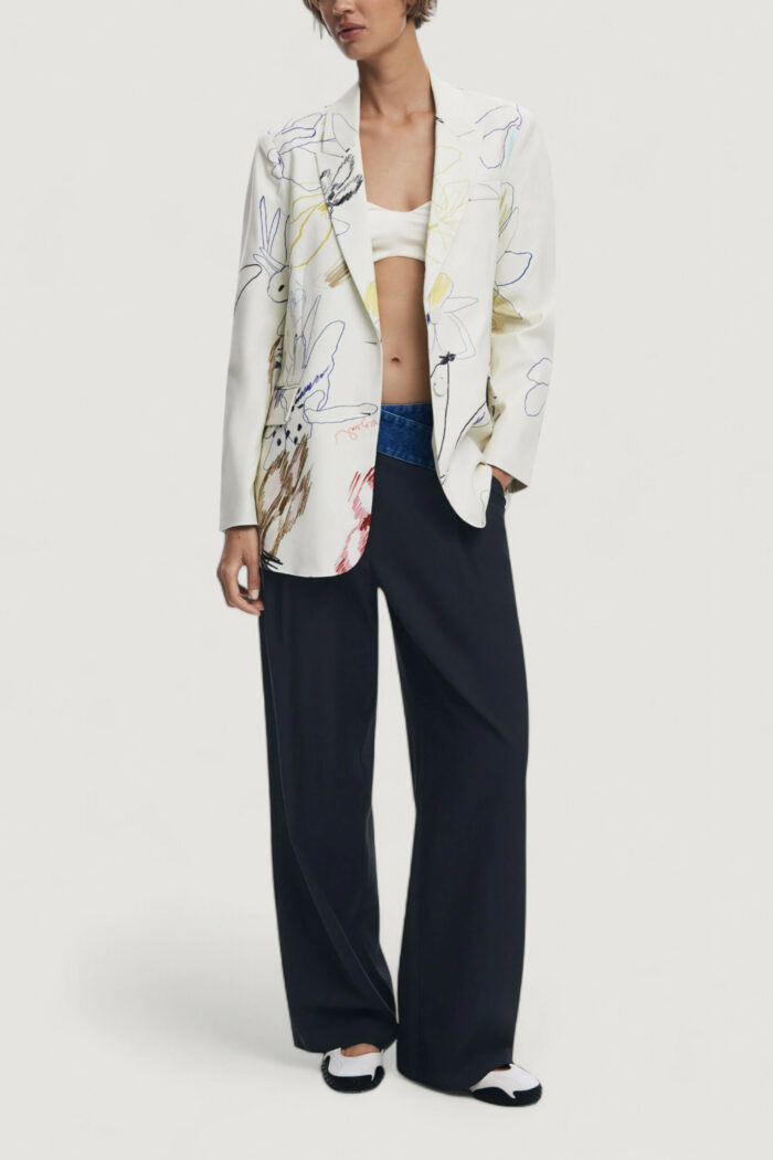 Giacca Desigual blazer_arty Panna