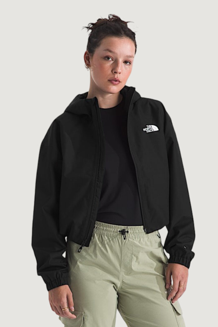 Giacchetto THE NORTH FACE w quest mono cropped Nero