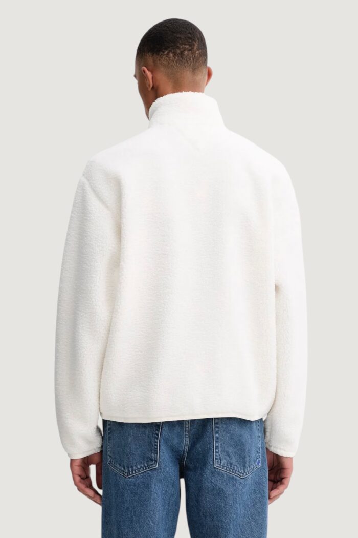 Giacchetto Tommy Hilfiger Jeans tjm rlx badge fz ted Bianco