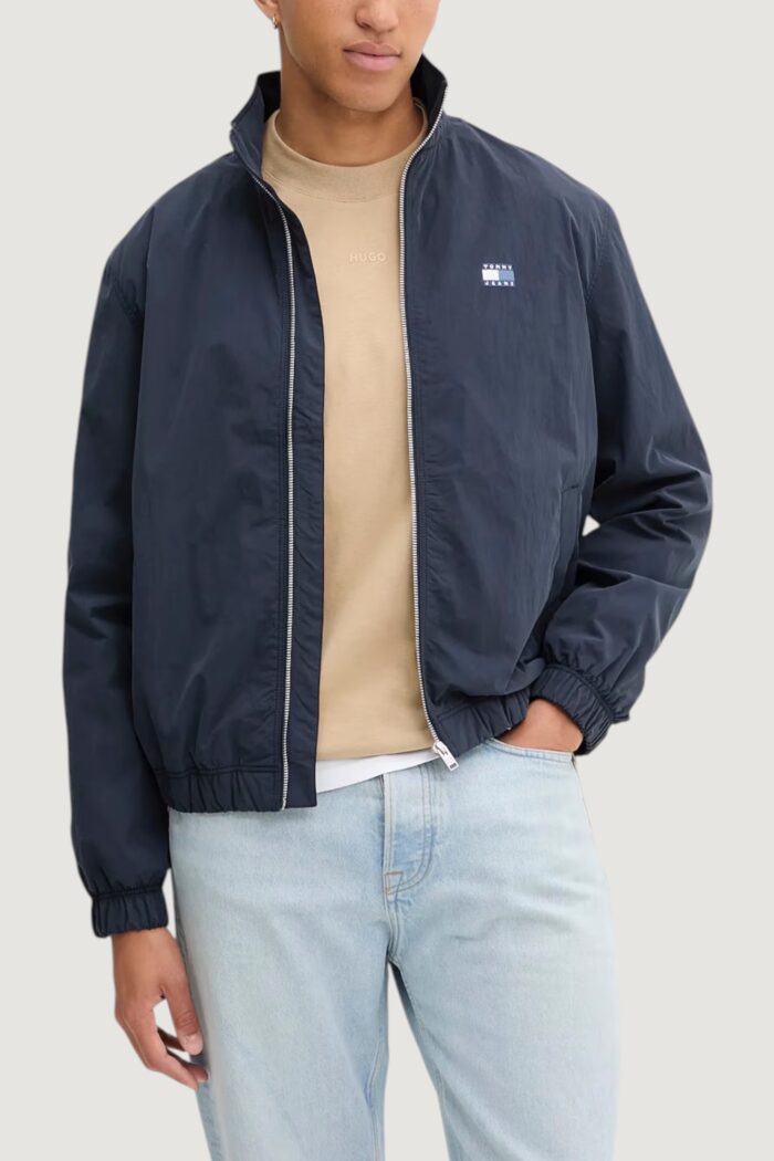 Giacchetto Tommy Hilfiger Jeans tjm essential jacket Blue scuro