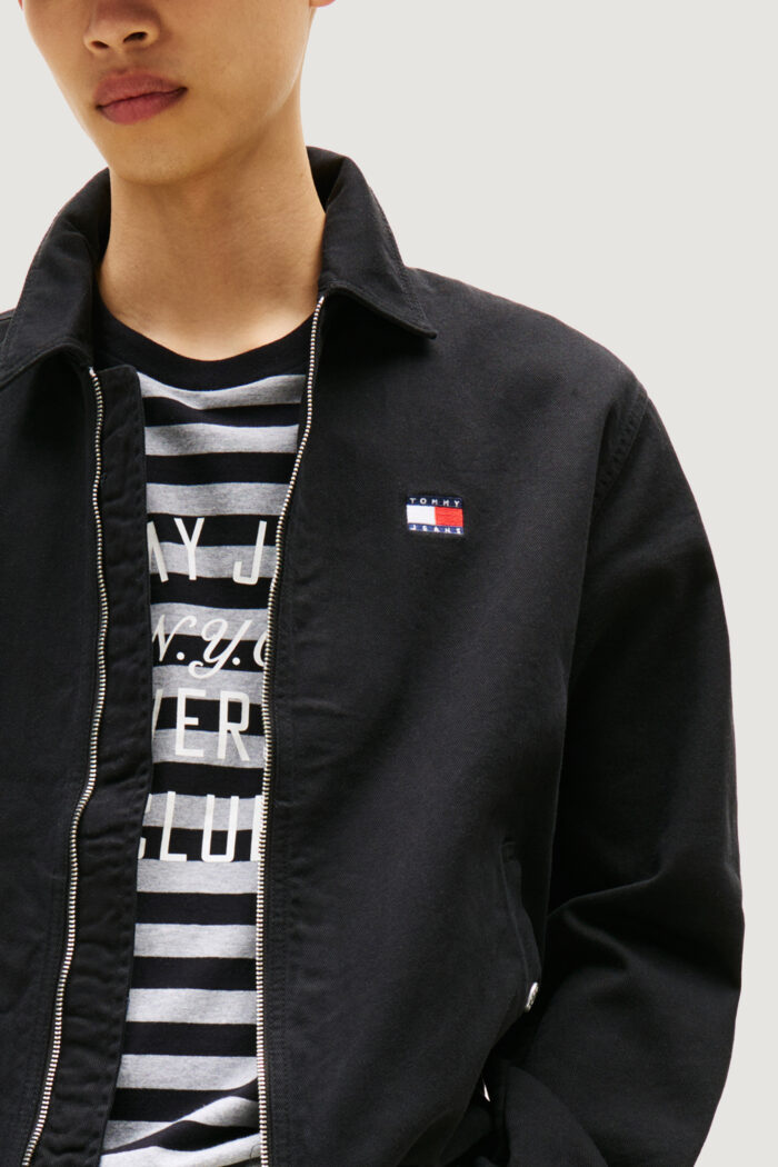 Giacchetto Tommy Hilfiger Jeans tjm essential flag j Nero