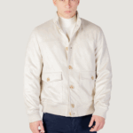 Giubbotto YOS giubbino suede Beige chiaro - Foto 1