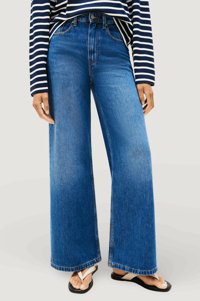 Jeans bootcut Tommy Hilfiger dnm flo wide leg hw Denim