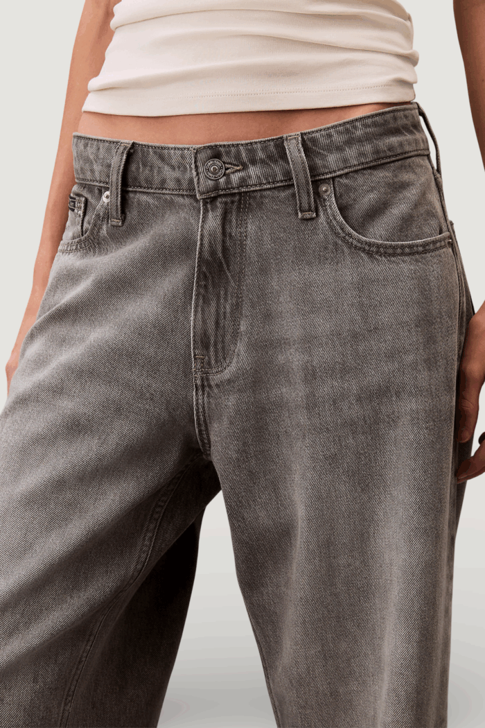 Jeans baggy Calvin Klein Jeans low rise baggy grey Grigio