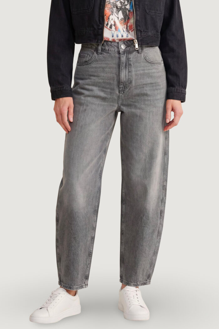 Jeans larghi Jacqueline de Yong jdysusie mw bar mg 1031 jeans dnm noos Grigio