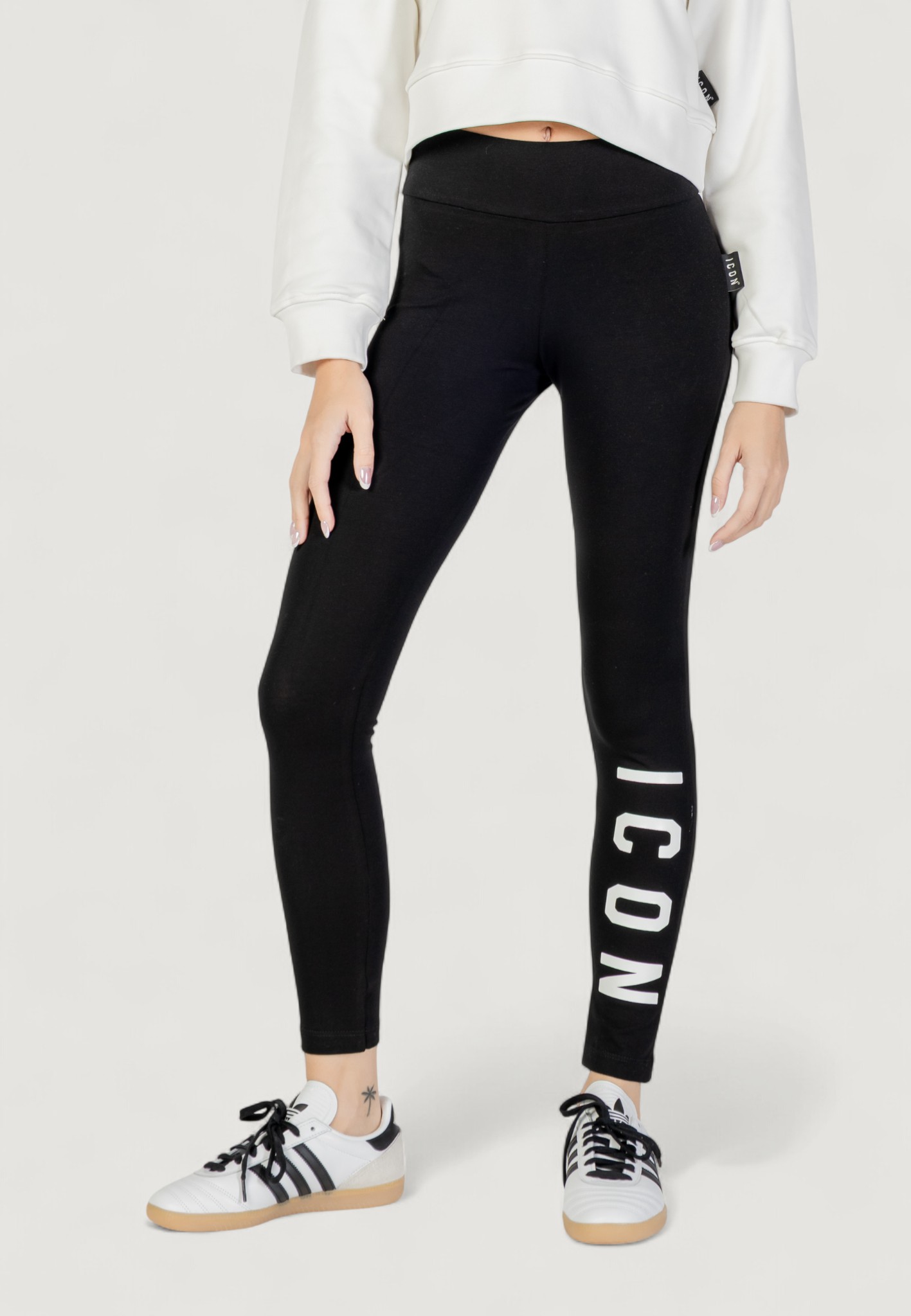 Leggings Icon Nero - Foto 1