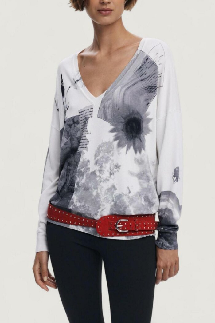 Maglia Desigual jers_gotemburgo Bianco