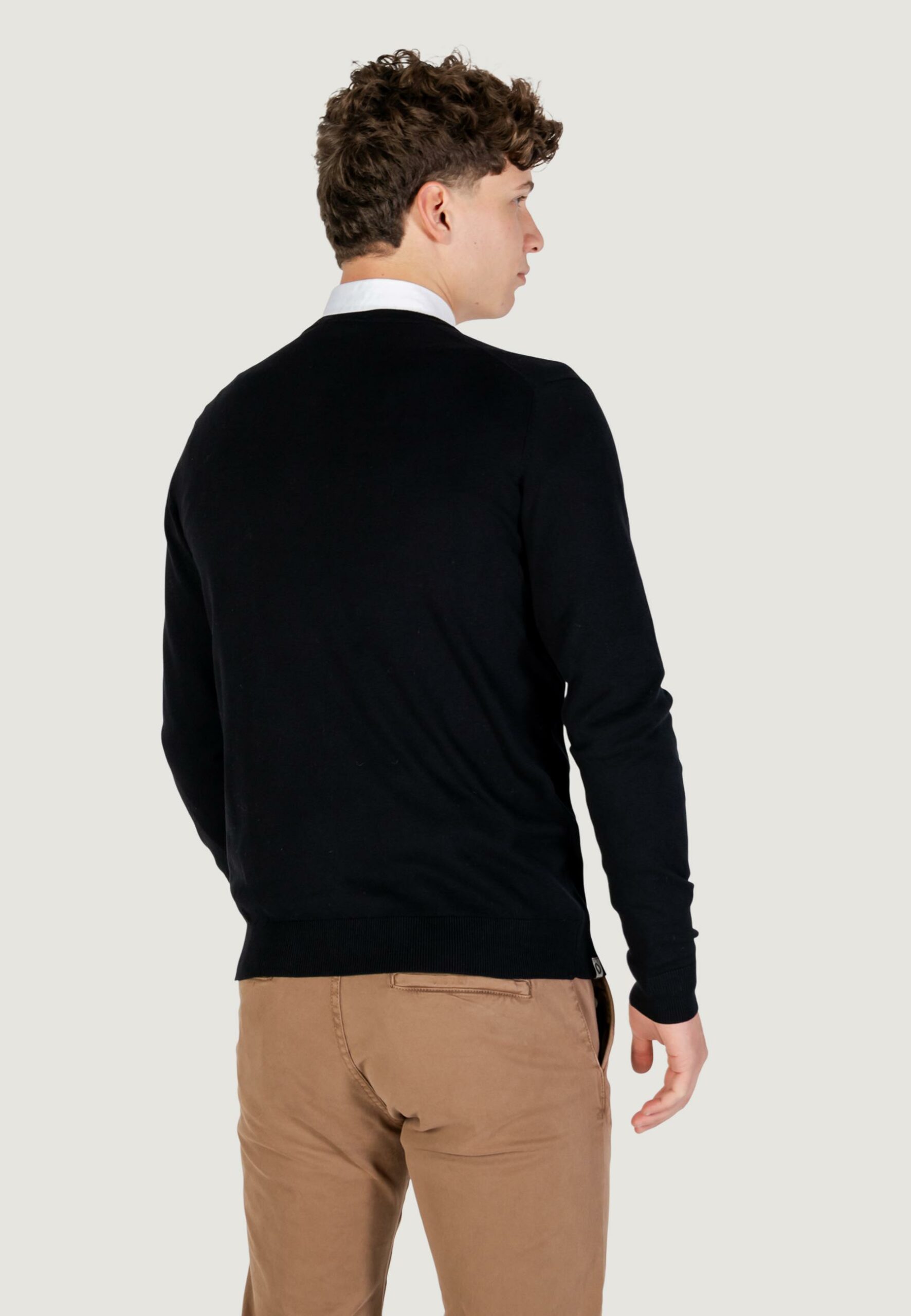 Maglia YOS paricollo Nero - Foto 3