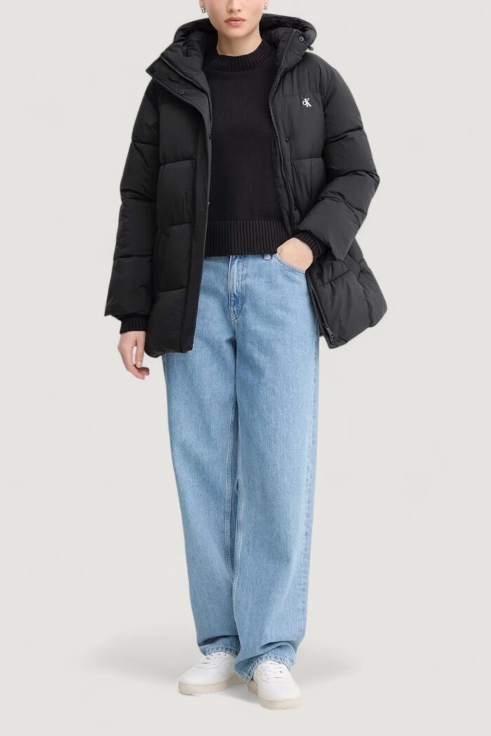 Maglione Calvin Klein Jeans ck embro badge sweat Nero