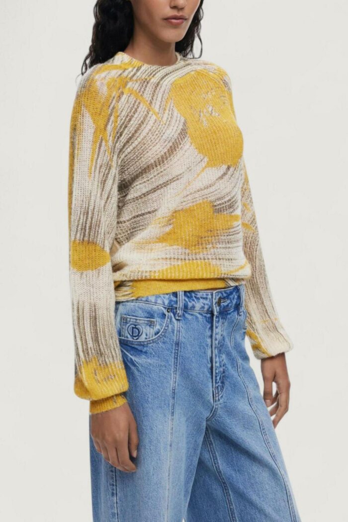 Maglione Desigual jers_hyder Giallo