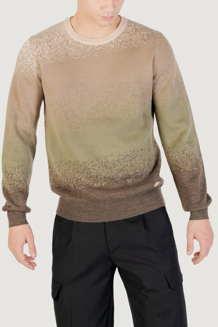 Maglione Gianni Lupo m. girocollo Terra – Fango