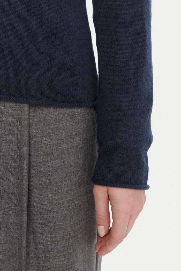 Maglione Tommy Hilfiger soft wool c-nk sweat Blue scuro