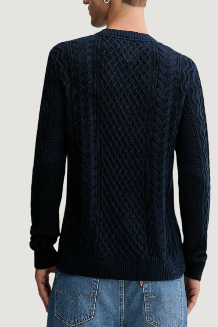 Maglione Tommy Hilfiger Jeans tjm slm badge cable Blue scuro