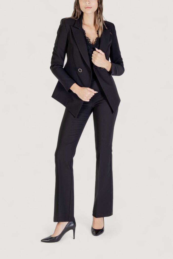 Pantaloni a palazzo Rinascimento  Nero