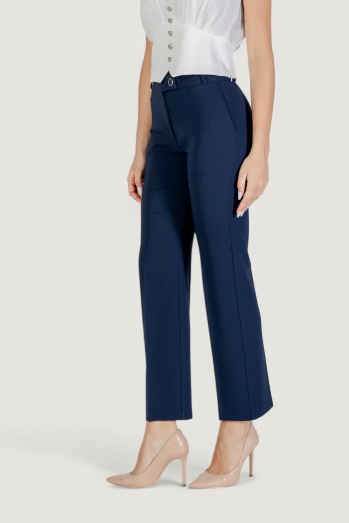 Pantaloni a sigaretta Rinascimento  Blu