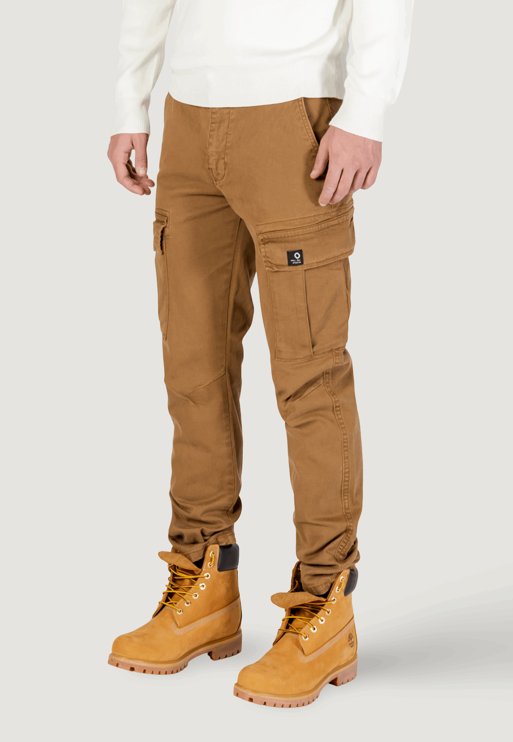 Pantaloni YOS Beige scuro - Foto 4