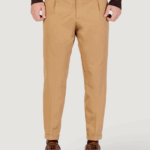 Pantaloni YOS pantalone punto mil Beige scuro - Foto 1