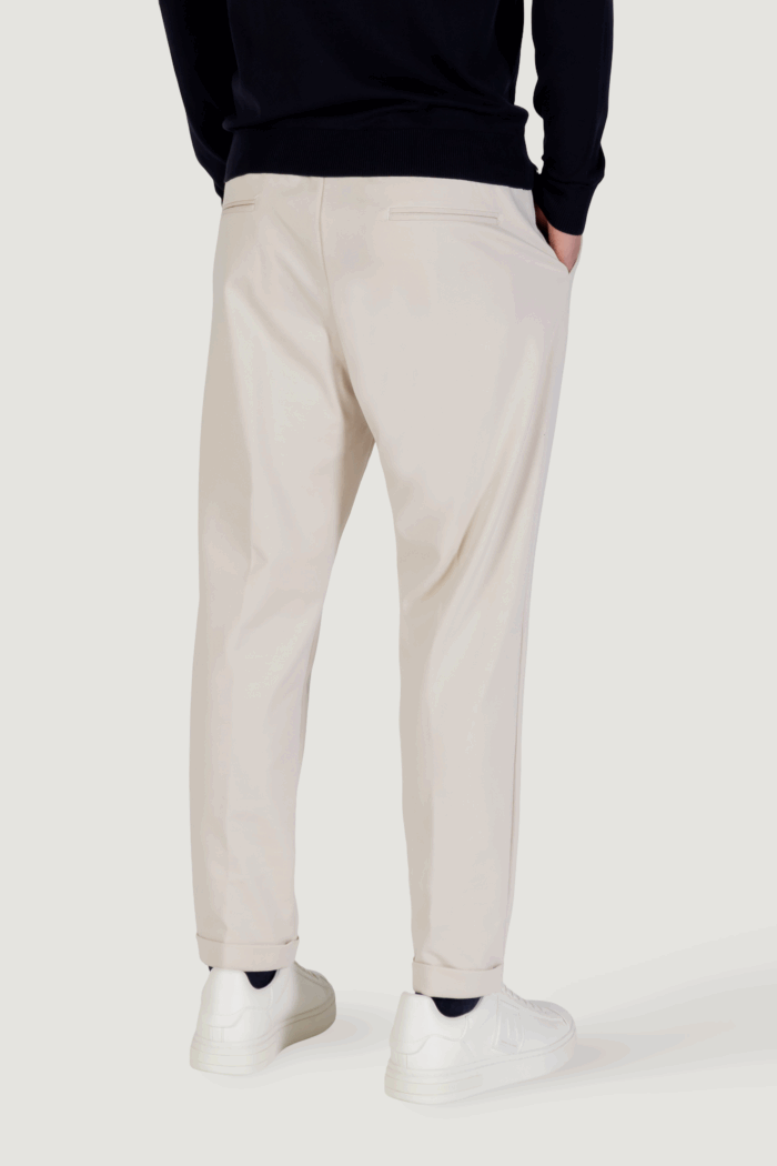 Pantaloni YOS pantalone punto mil Panna