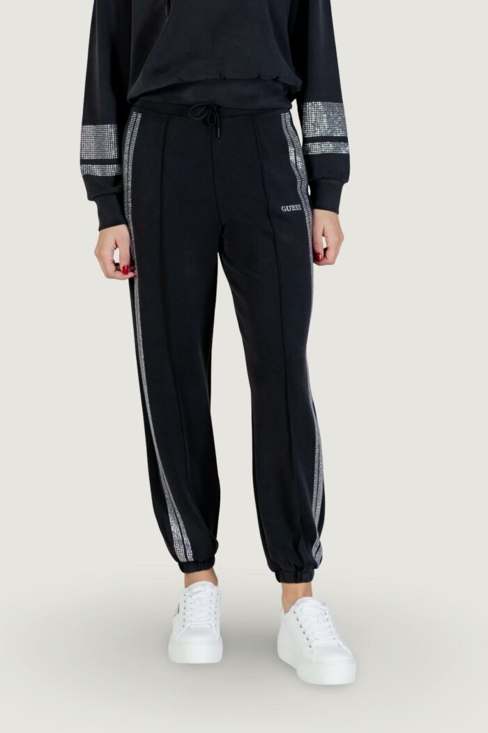 Pantaloni sportivi Guess Active berthe cuffed jogger Nero