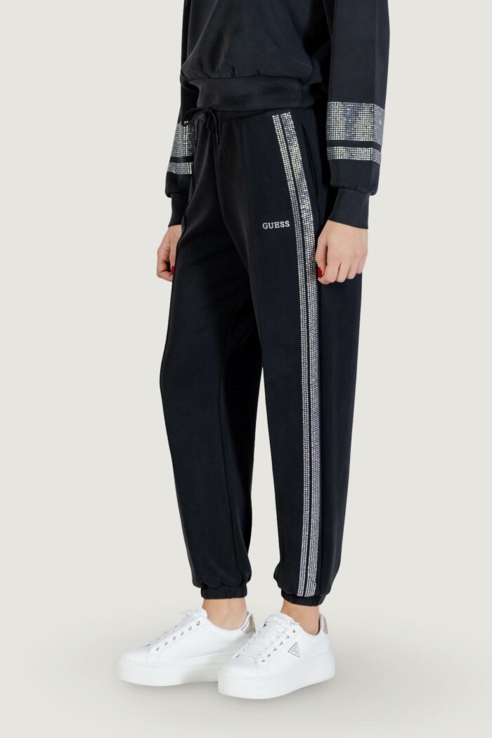 Pantaloni sportivi Guess Active berthe cuffed jogger Nero