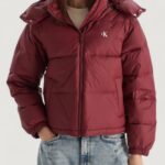 Piumino Calvin Klein Jeans essential midweight Bordeaux - Foto 1