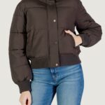 Piumino Jacqueline de Yong nelson short puffer otw sij Cioccolato - Foto 1