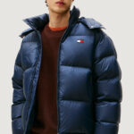 Piumino Tommy Hilfiger Jeans tjm alaska down puff Blue scuro - Foto 1