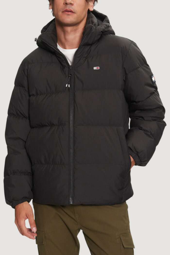 Piumino Tommy Hilfiger Jeans tjm essential down j Nero