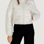 Piumino Tommy Hilfiger Jeans tjw flag back crop e Panna - Foto 1