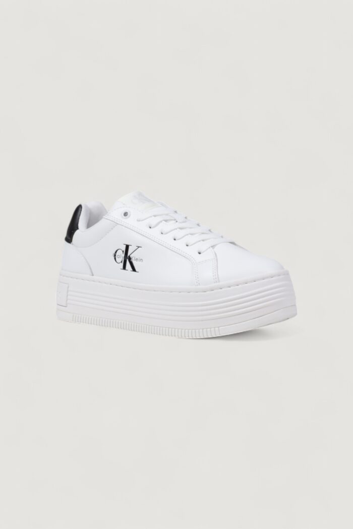 Sneakers Calvin Klein Jeans bold flatf low lace Bianco