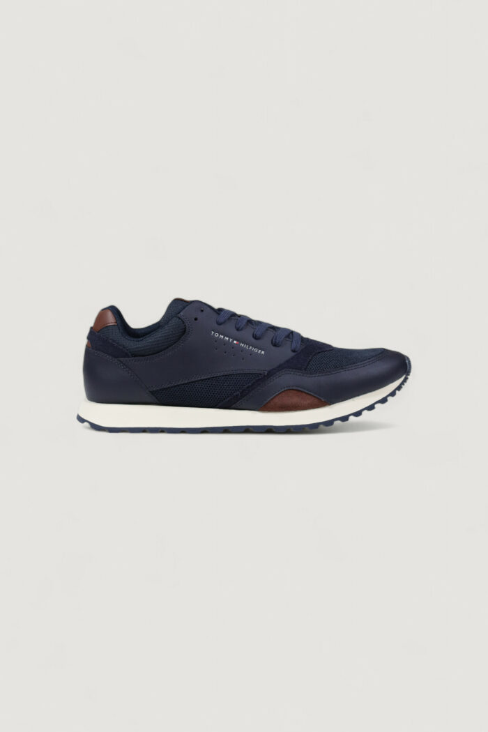 Sneakers Tommy Hilfiger new runner eva mix Blue scuro