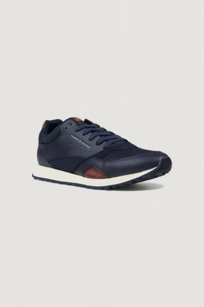 Sneakers Tommy Hilfiger new runner eva mix Blue scuro