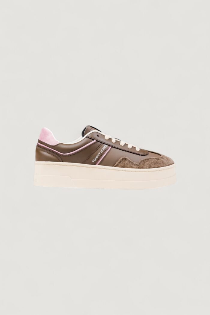 Sneakers Tommy Hilfiger Jeans the greenwich flatfo Marrone