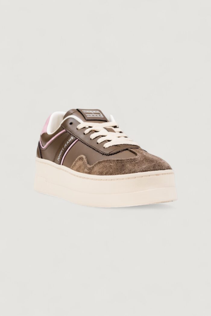 Sneakers Tommy Hilfiger Jeans the greenwich flatfo Marrone