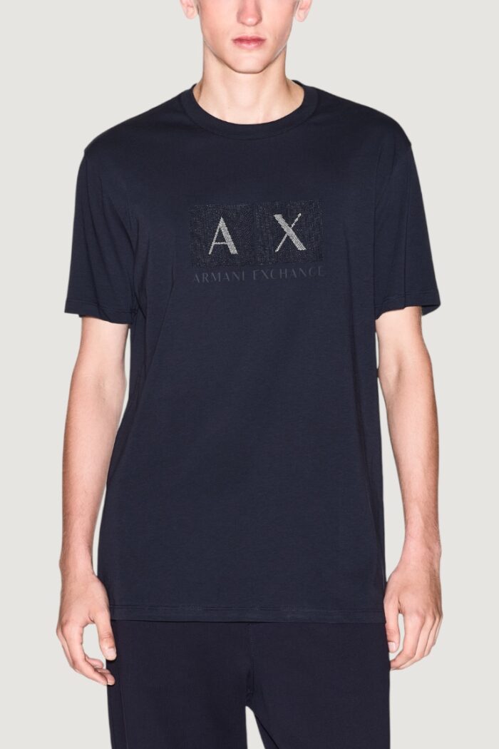 T-shirt Armani Exchange  Blue scuro