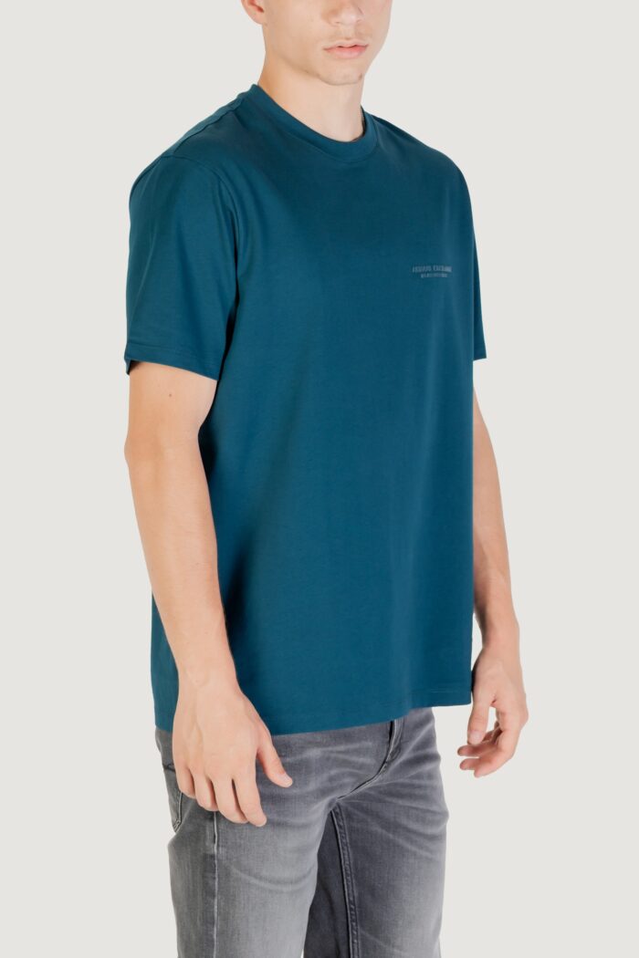 T-shirt Armani Exchange  Petrolio