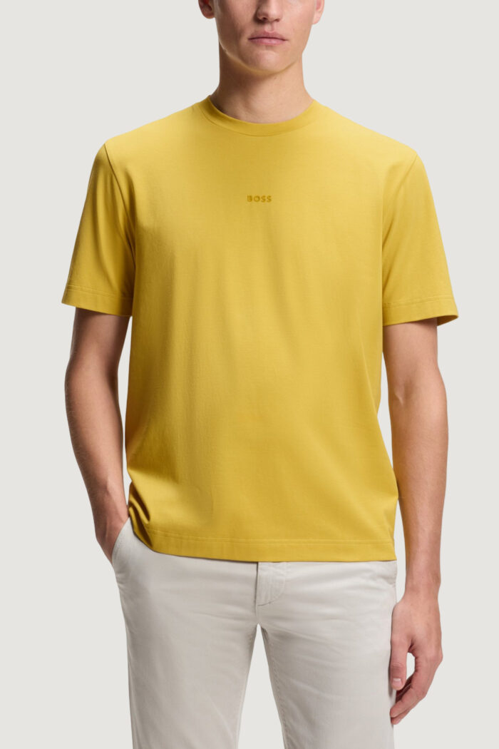 T-shirt Boss tchup Giallo