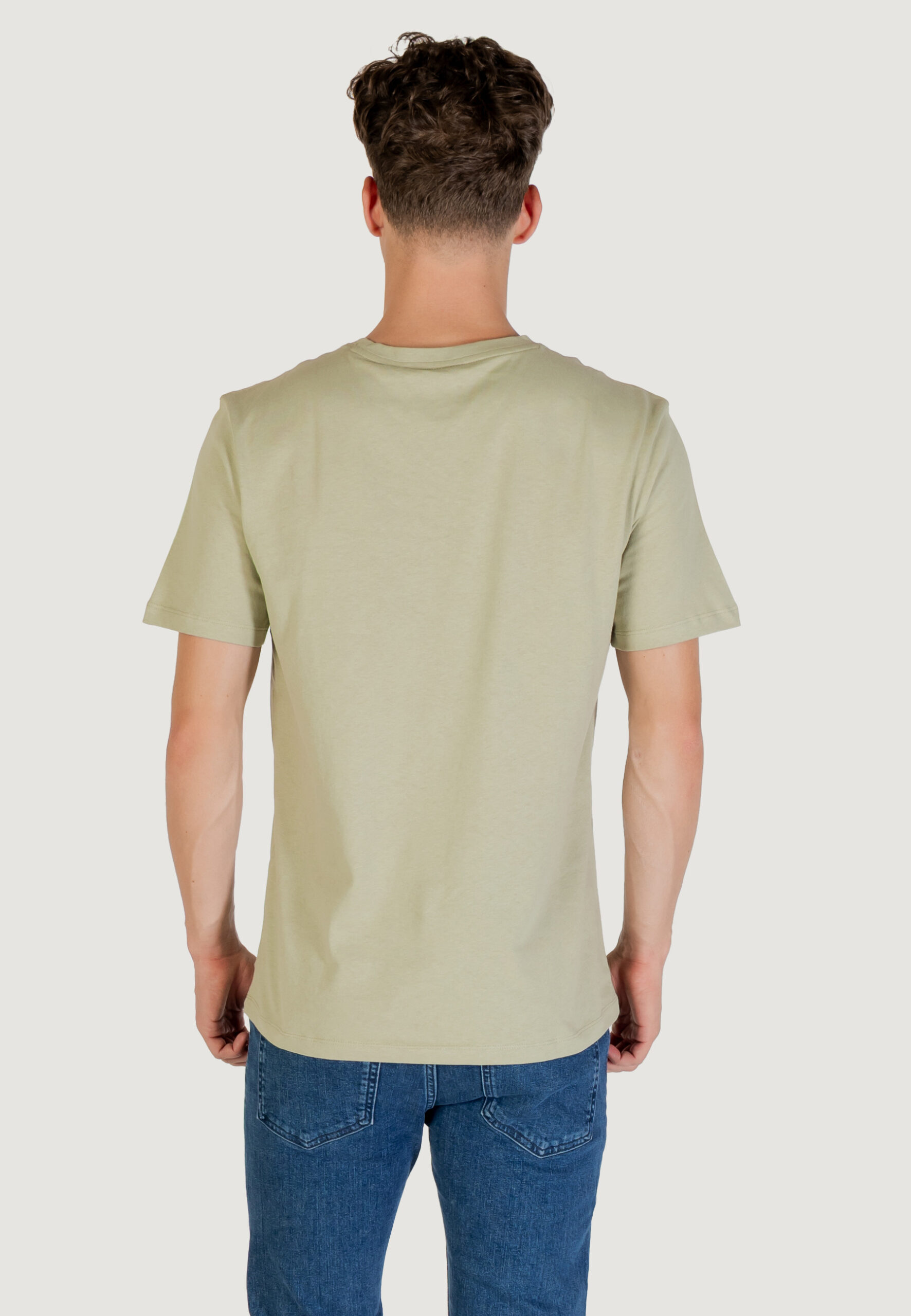 T-shirt Boss tales 10242631 02 VERDE SALVIA - Foto 5