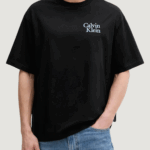 T-shirt Calvin Klein Jeans ss 16s calvin resort Nero - Foto 1